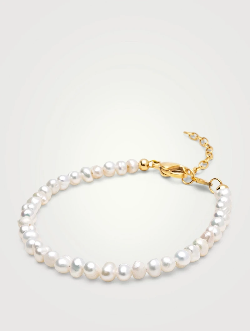 Nialaya x Johnny Edlind Mini Pearl Bracelet