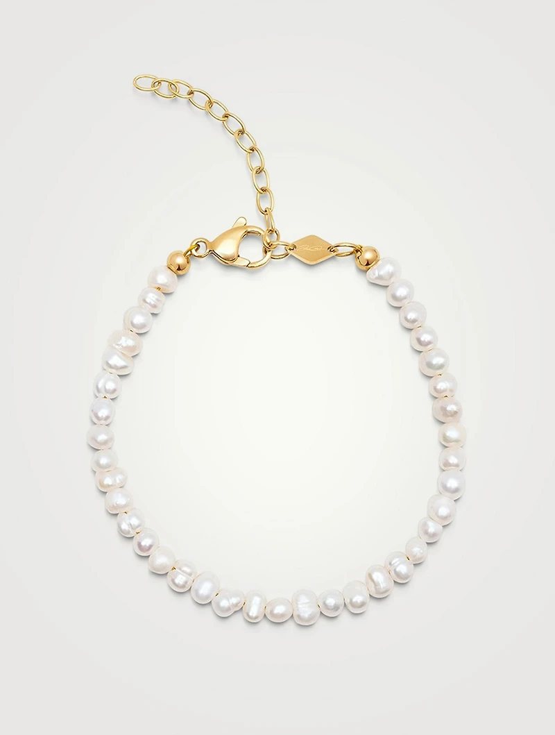 Nialaya x Johnny Edlind Mini Pearl Bracelet