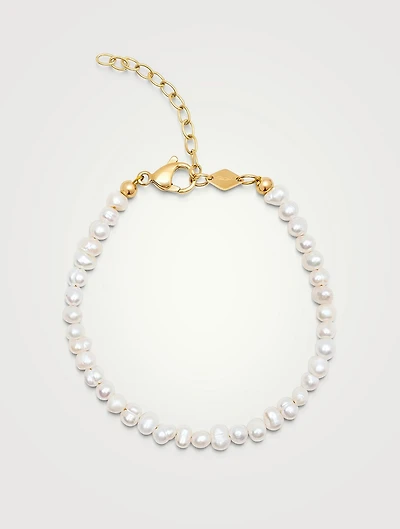 Nialaya x Johnny Edlind Mini Pearl Bracelet