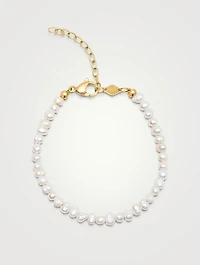 Nialaya x Johnny Edlind Mini Pearl Bracelet