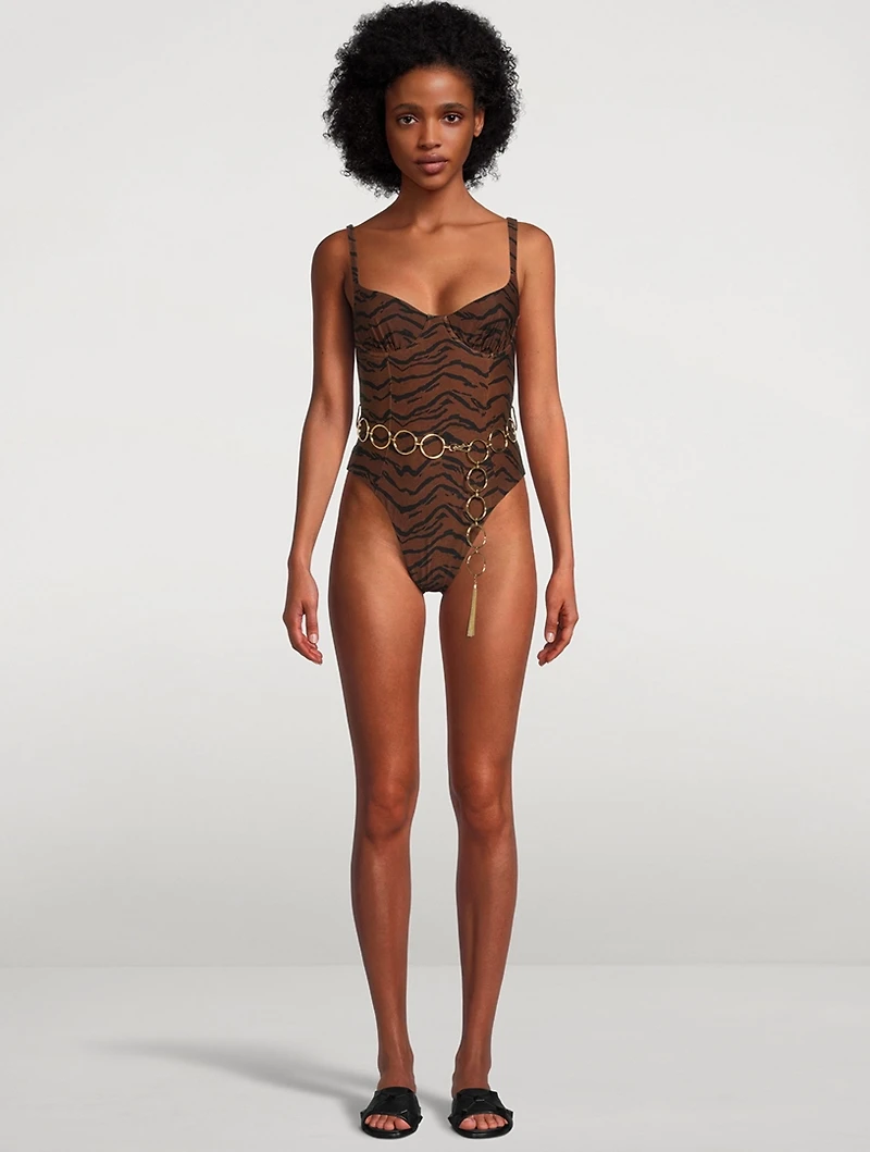 Danielle 3.0 One-Piece Swimsuit Animal Print