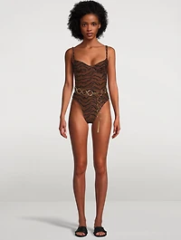 Danielle 3.0 One-Piece Swimsuit Animal Print