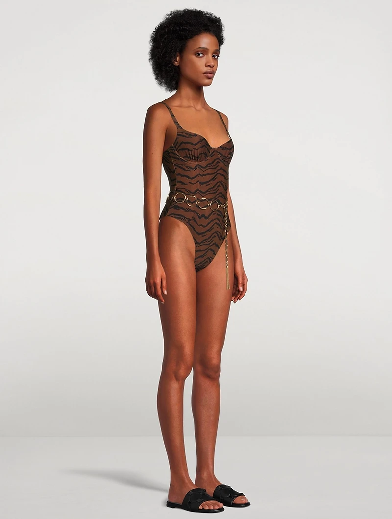 Danielle 3.0 One-Piece Swimsuit Animal Print