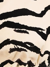 Ruched Underwire Bikini Top Animal Print