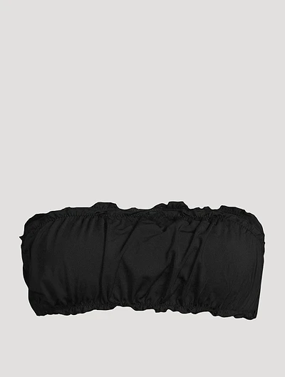 Scrunchie Bandeau Bikini Top