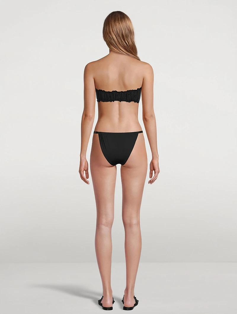 Scrunchie Bandeau Bikini Top