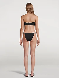 Scrunchie Bandeau Bikini Top