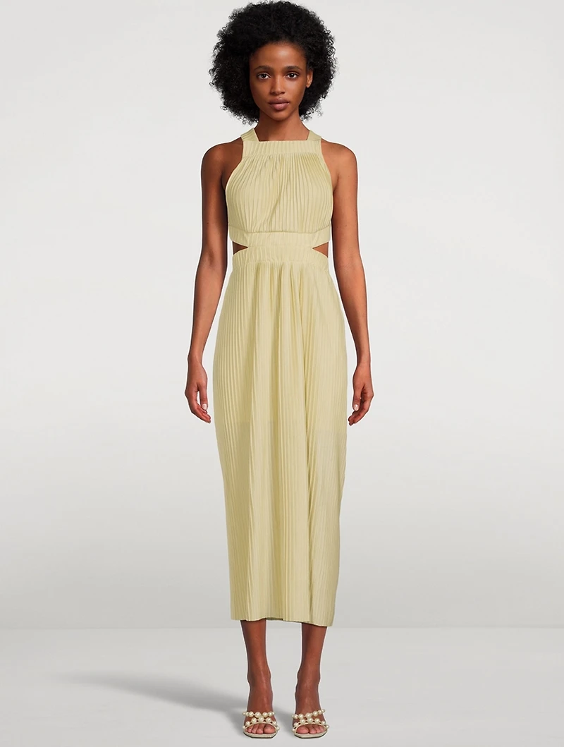 Jupiter Cut-Out Midi Dress