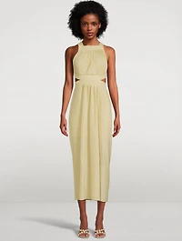 Jupiter Cut-Out Midi Dress