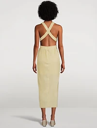 Jupiter Cut-Out Midi Dress