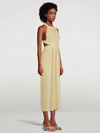 Jupiter Cut-Out Midi Dress