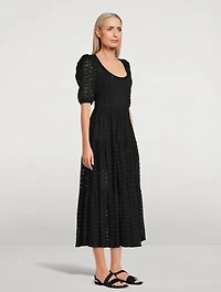Donata Crochet Midi Dress