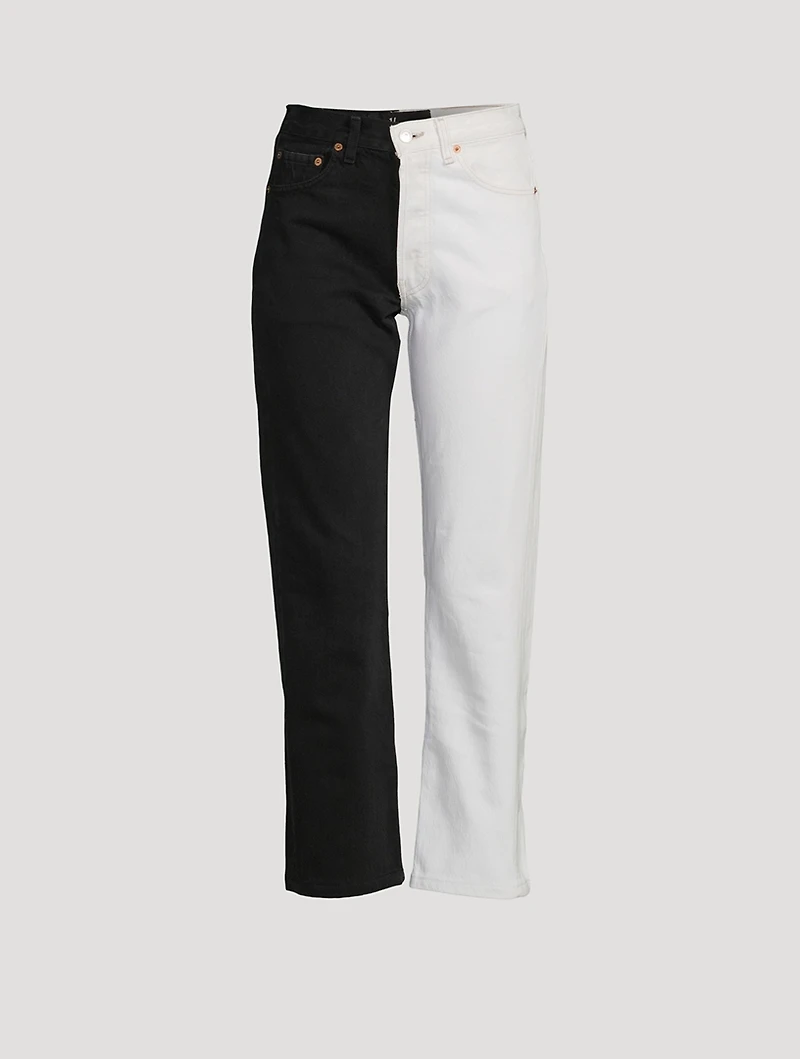 50/50 High-Waisted Jeans