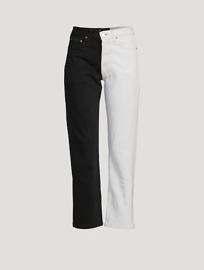 50/50 High-Waisted Jeans