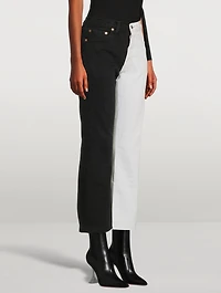50/50 High-Waisted Jeans