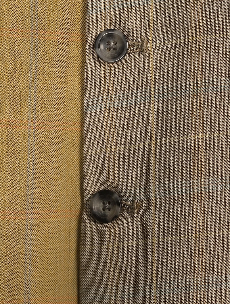 Double Blazer With Back Buttons