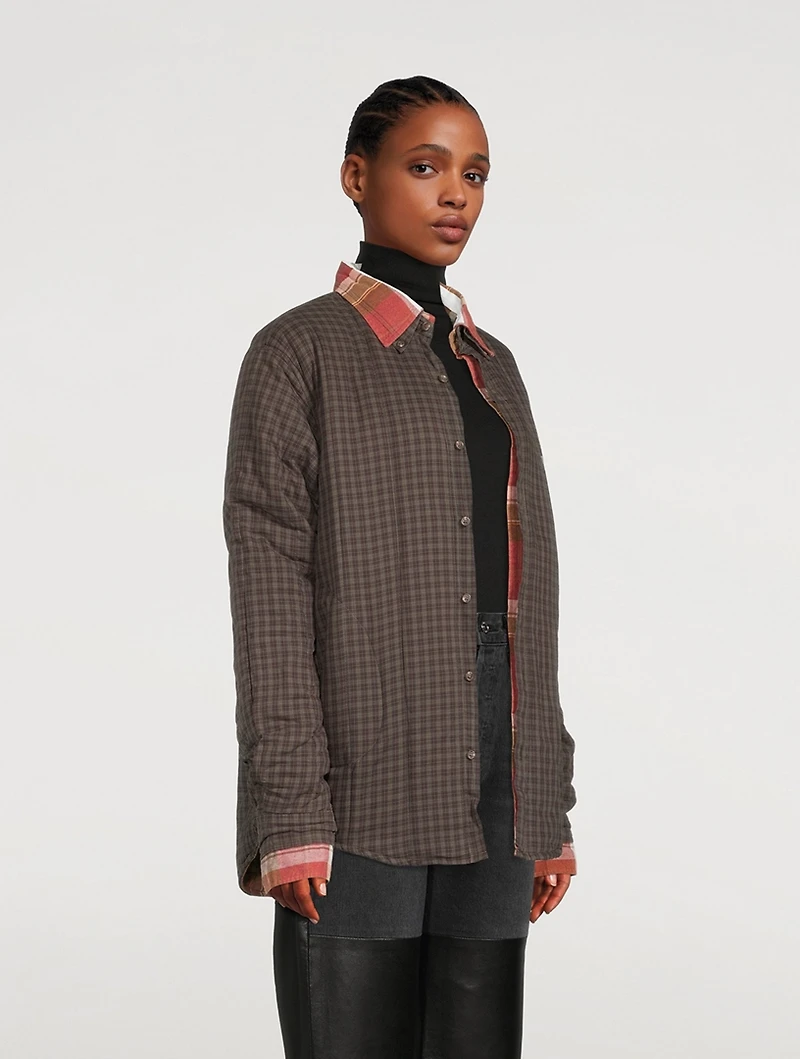 Quilted Shirt Jacket