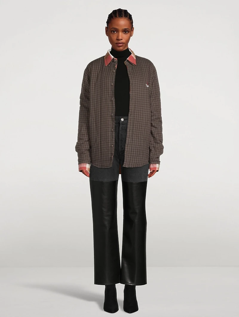 Quilted Shirt Jacket