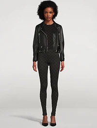 Long-Sleeve T-Shirt Monogram Print