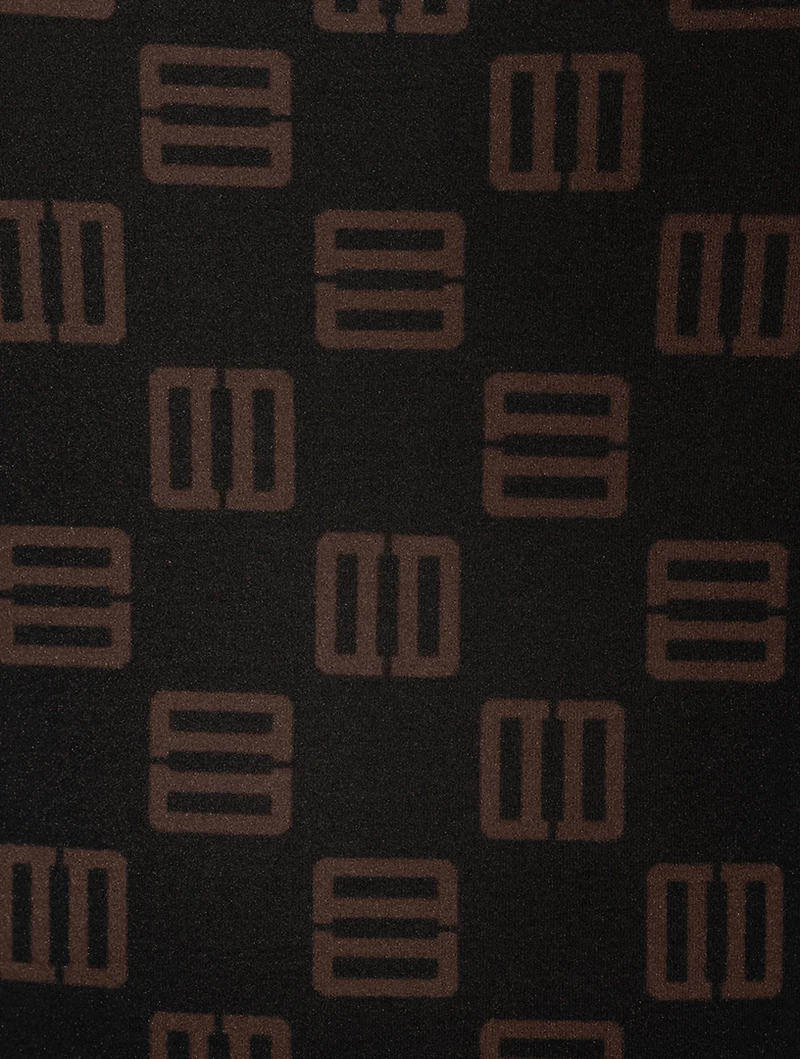 Long-Sleeve T-Shirt Monogram Print