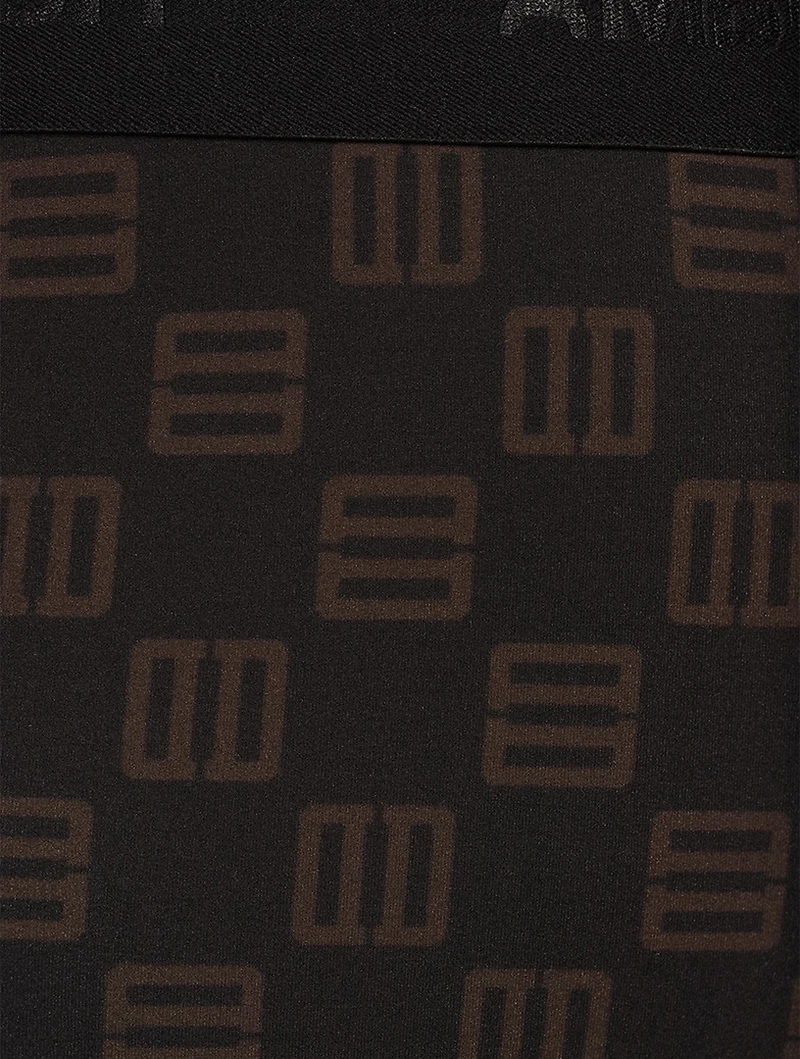 Leggings Monogram Print