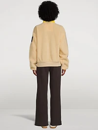 Fleece Panel Jacket