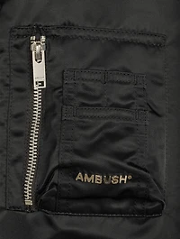 Satin Cargo Jacket