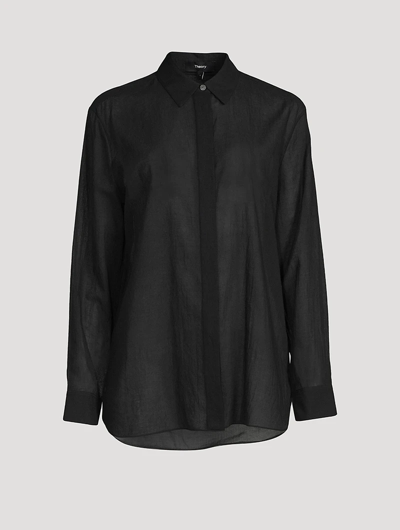 Classic Organic Cotton Menswear Shirt