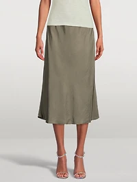 Midi Slip Skirt