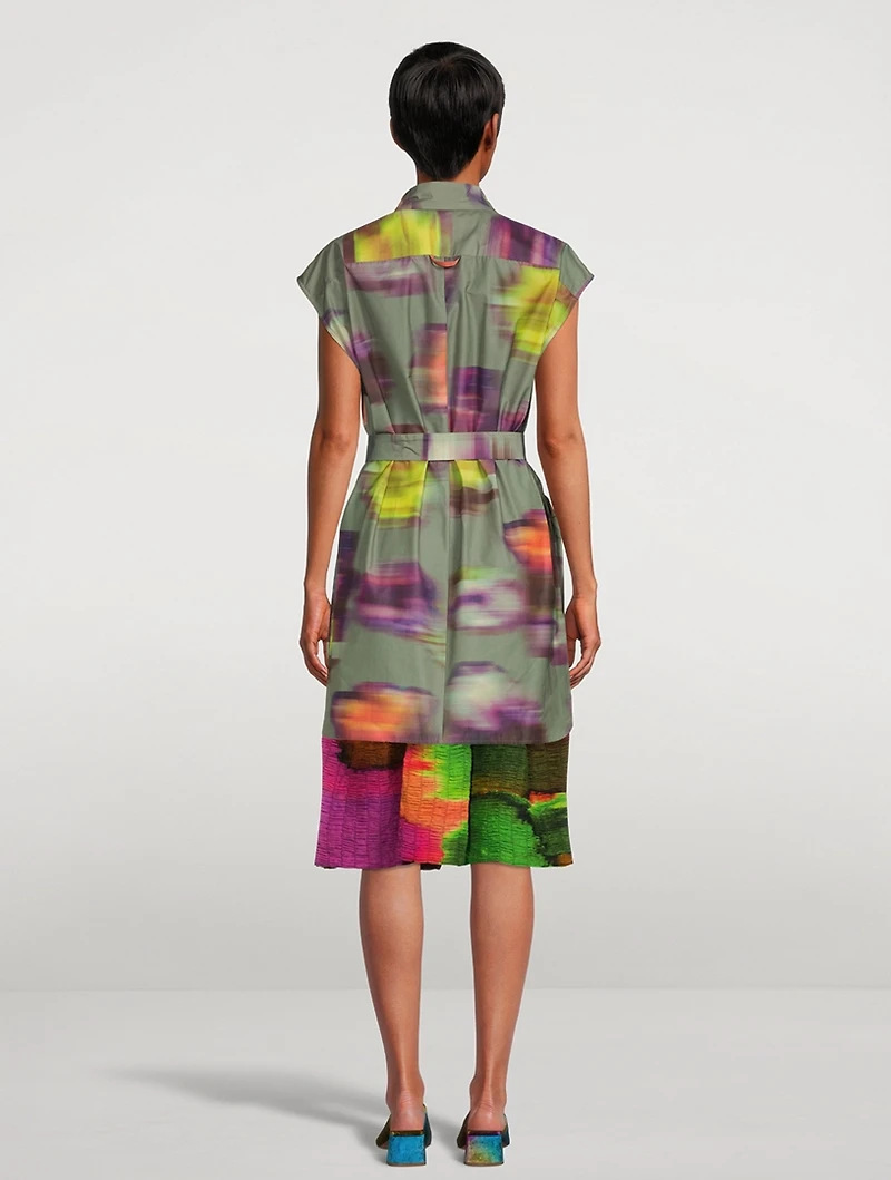 Varon Printed Safari Jacket