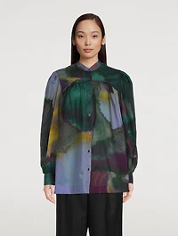 Cassan Printed Cotton Shirt