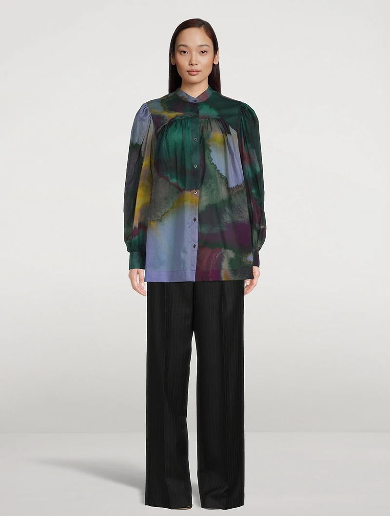 Cassan Printed Cotton Shirt