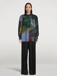 Cassan Printed Cotton Shirt