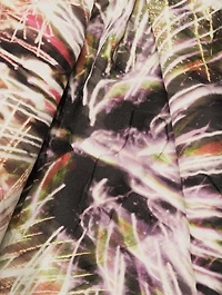 Soni Cotton Midi Skirt Firework Print