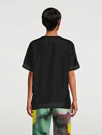 Habbar Cotton And Silk T-Shirt