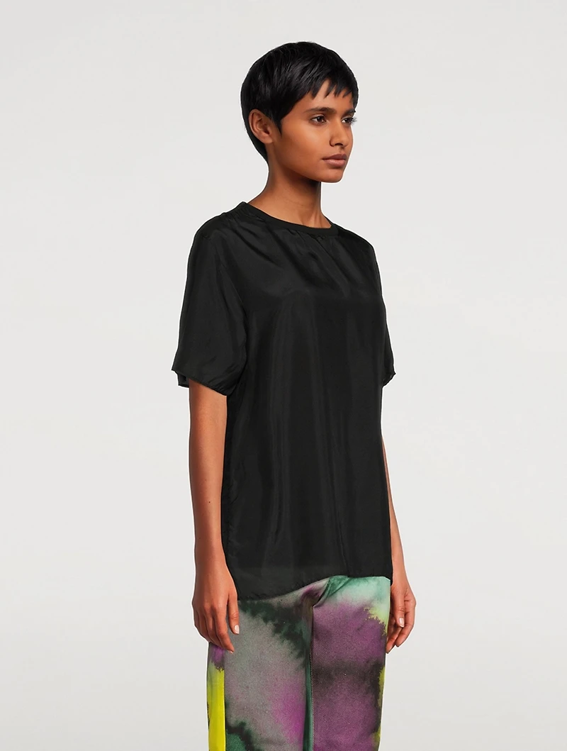 Habbar Cotton And Silk T-Shirt