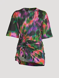 Hege Printed Smocked T-Shirt