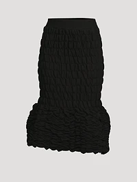 Haturn Padded Midi Skirt