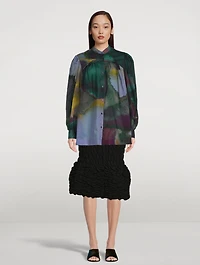 Haturn Padded Midi Skirt