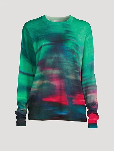 Jentien Printed Sweater