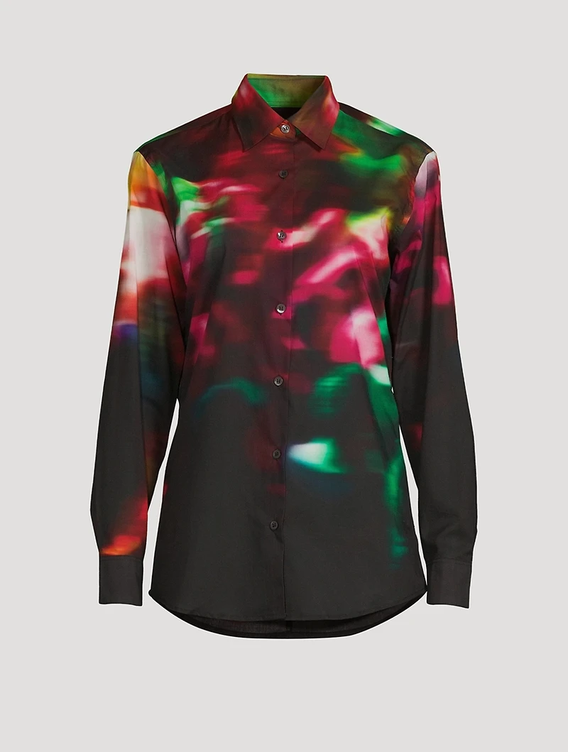 Clavelly Printed Cotton Shirt