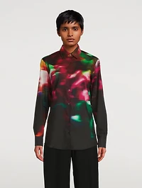 Clavelly Printed Cotton Shirt