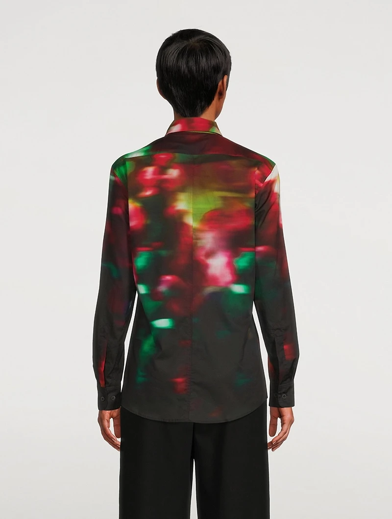 Clavelly Printed Cotton Shirt
