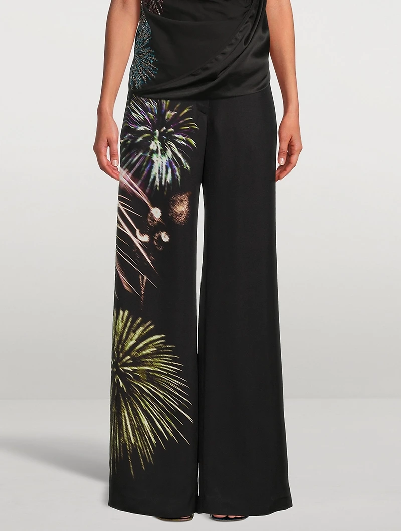 Pantery Trousers Firework Print