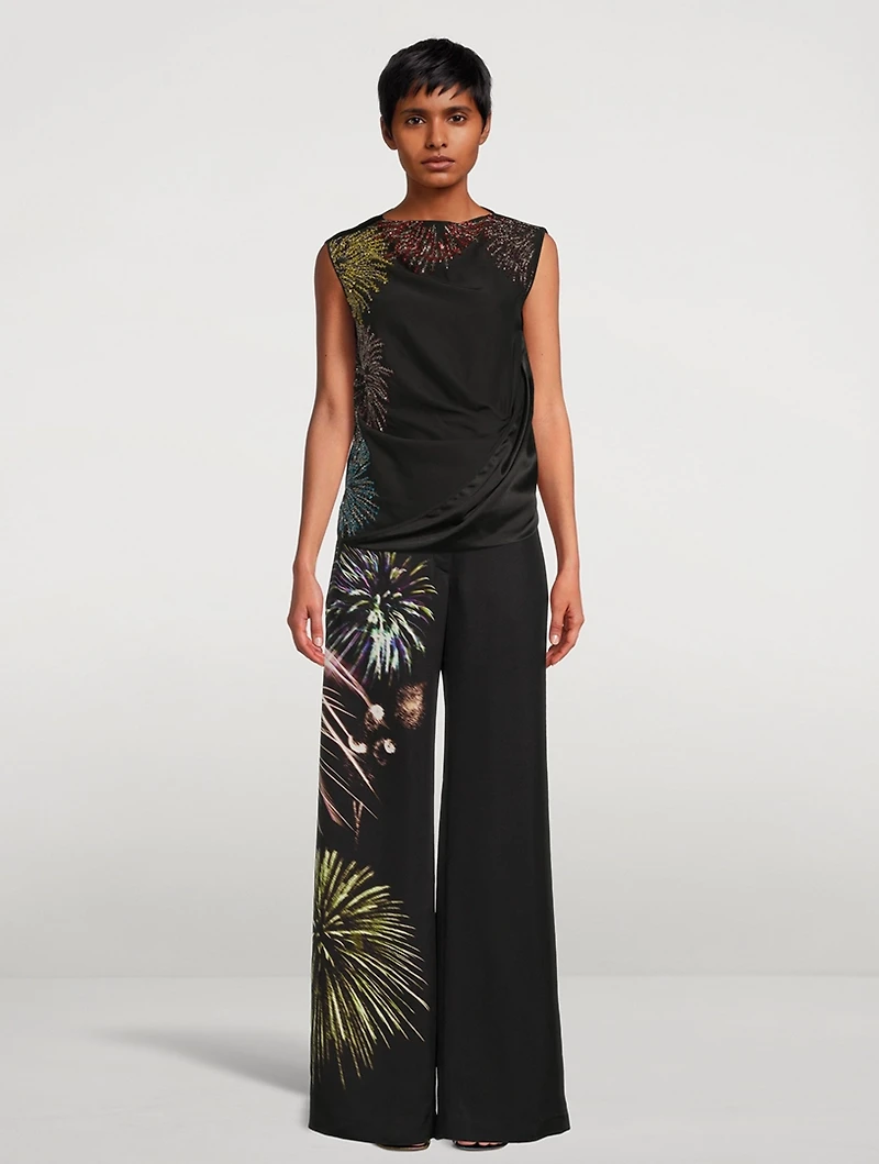 Pantery Trousers Firework Print