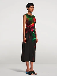 Docke Printed Smocked Dress