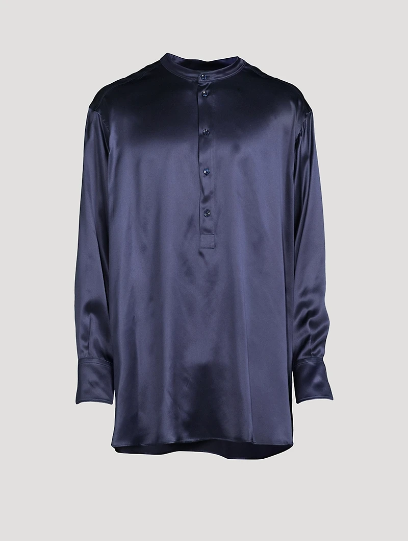 Silk Satin Shirt