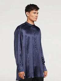 Silk Satin Shirt