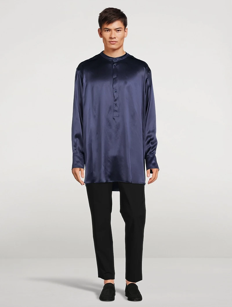 Silk Satin Shirt