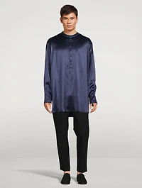 Silk Satin Shirt